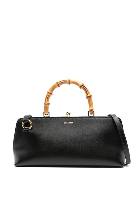 Borsa con manico bamboo goji in nero Jil sander - donna